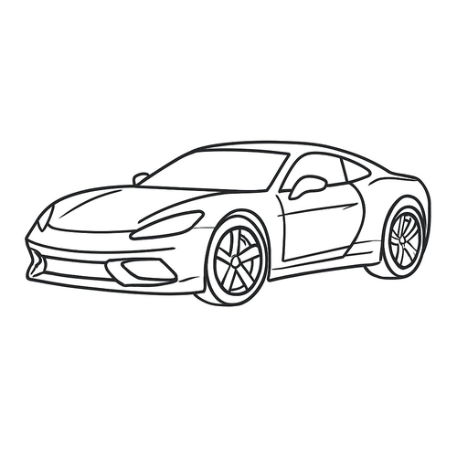 Tô màu siêu xe cho bé 2025 - Tải PDF miễn phí