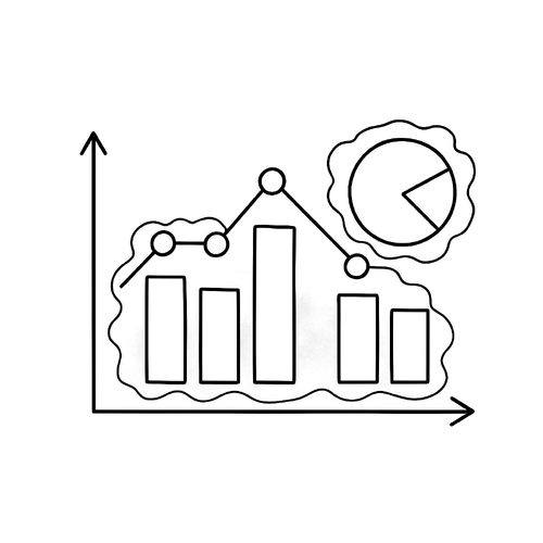 Tranh tô màu đồ thị cho bé sáng tạo học tập 2025