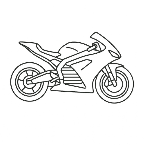 Tranh tô màu xe đua cho bé – Hình tô màu đẹp 2025