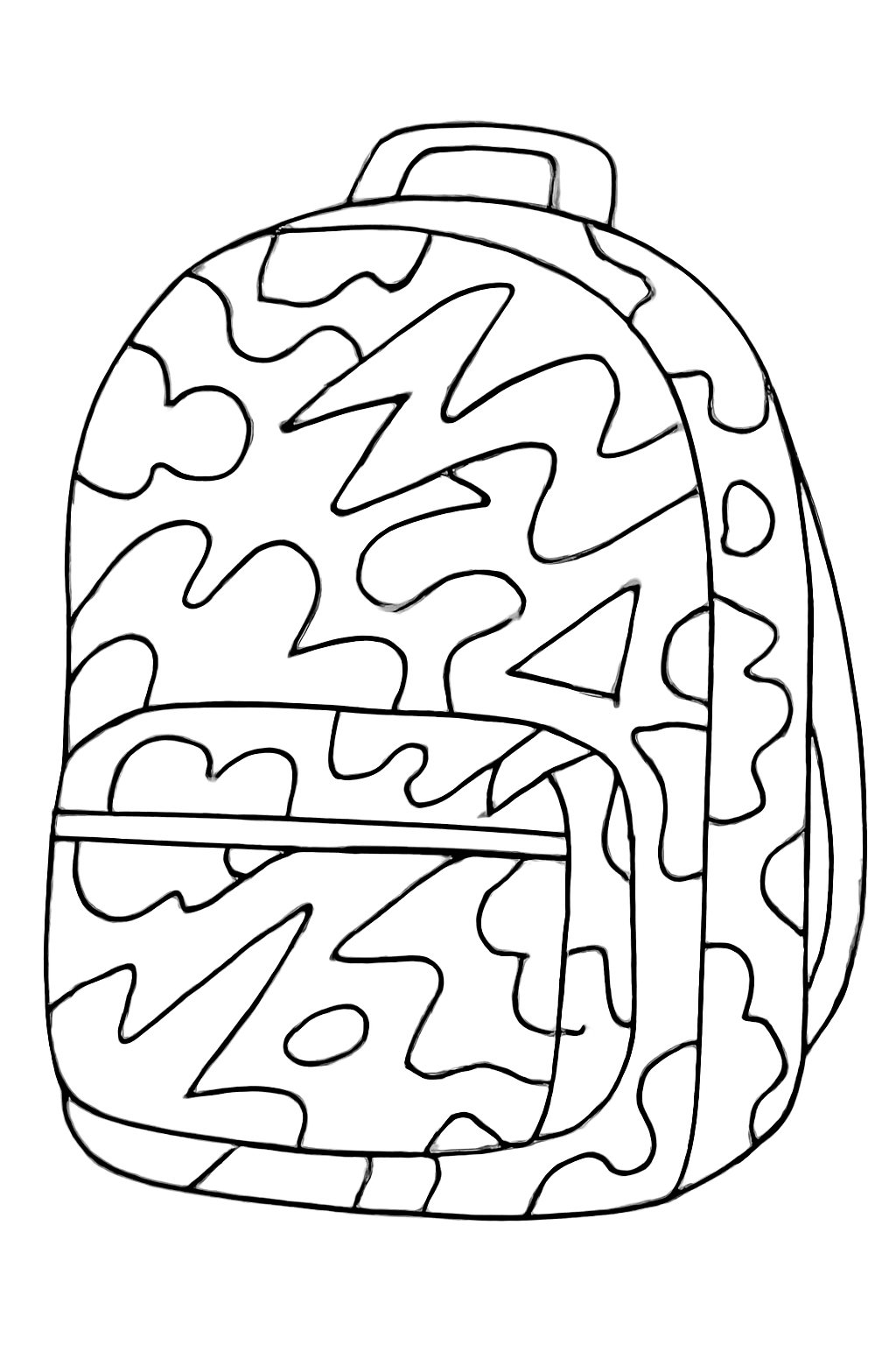 Ba lô graffiti đường phố