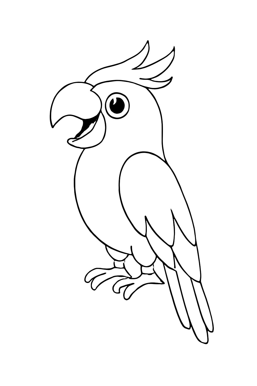 Con vẹt nói chuyện