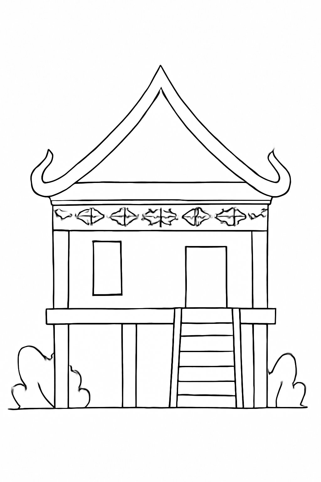 Nhà sàn dân tộc Thái