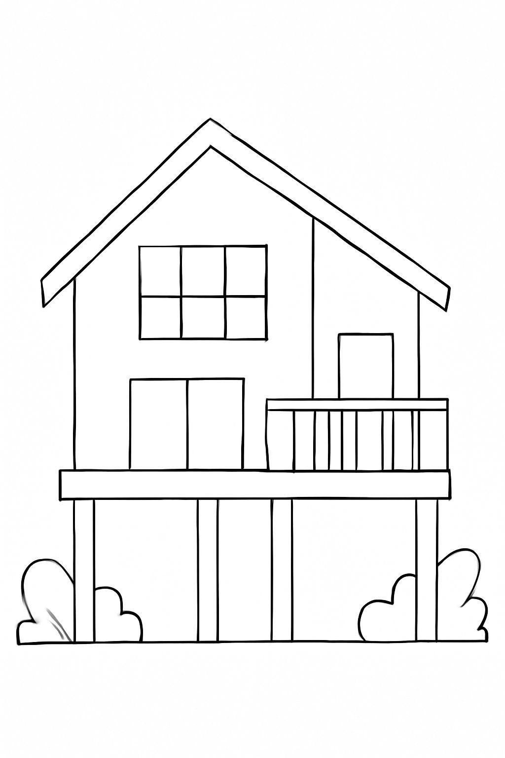 Nhà sàn hiện đại