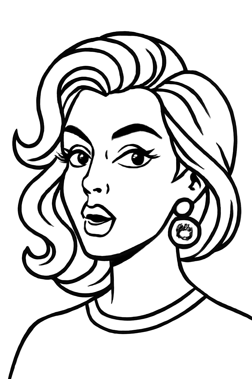 Pop art sống động