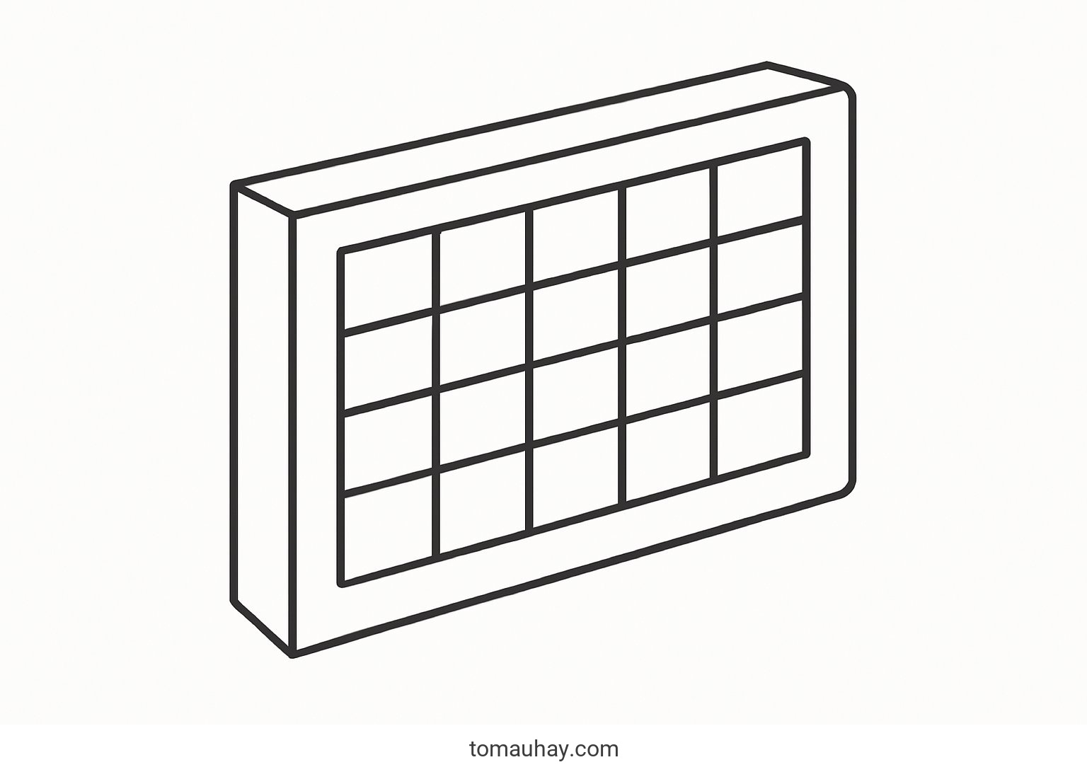 Tô màu thời khóa biểu cho bé 2026 - Hình PDF - Thời khóa biểu 3D