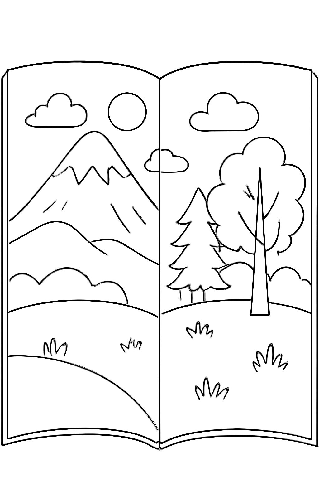Tranh tô màu vở tô màu cho bé 2025 -  miễn phí