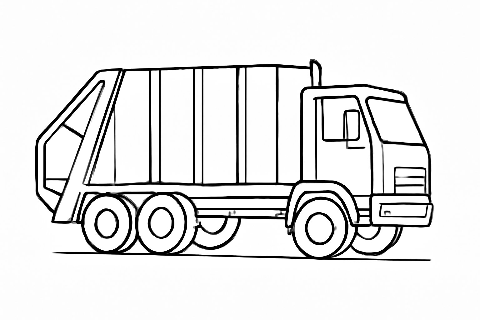 Xe chở rác công nghiệp