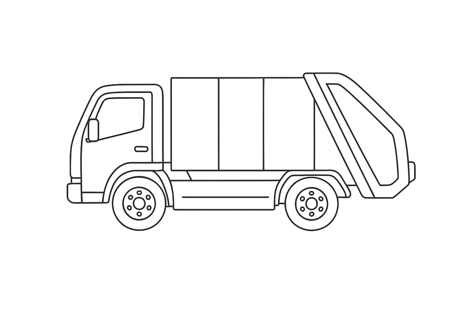 Xe chở rác điện