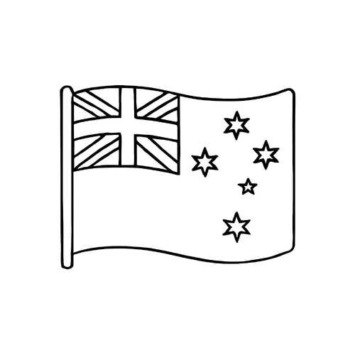 Tranh tô màu cờ các nước cho bé 2025 – Tải PDF miễn phí