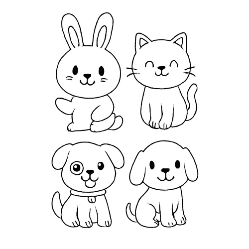 Tranh tô màu cho bé gái 5 tuổi 2025 - Tải PDF miễn phí