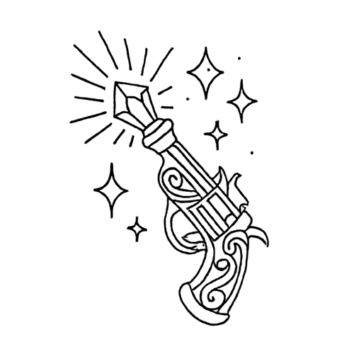 Tranh tô màu súng cho bé 2025