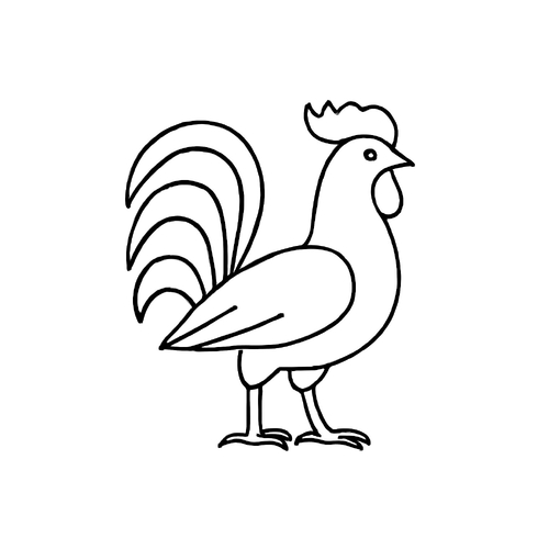 Tranh tô màu tranh Đông Hồ cho bé đẹp nhất 2025