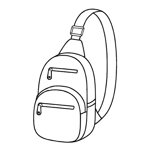 Tô màu túi xách cho bé 2025 - Hình tô màu PDF