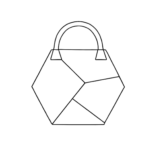 Tô màu túi xách cho bé 2025 - Hình tô màu PDF