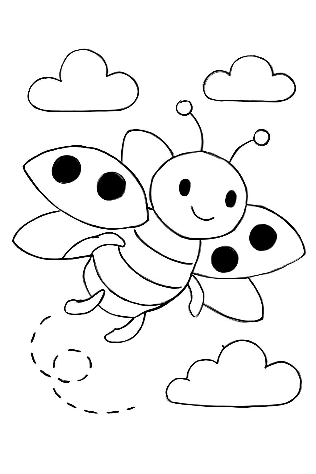 Bọ rùa bay trên trời