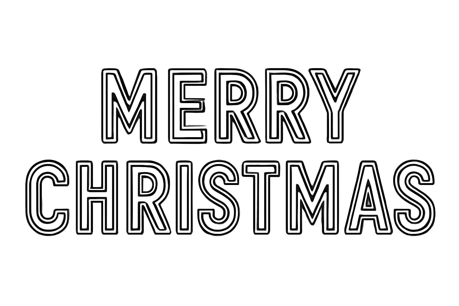 Chữ Merry Christmas neon