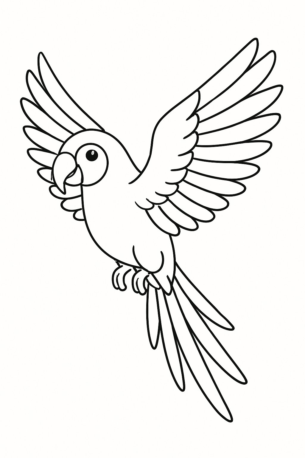 Con vẹt bay lượn