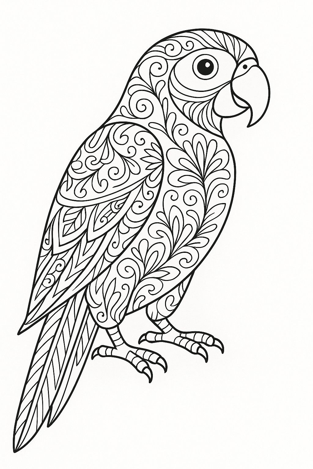 Con vẹt nghệ thuật