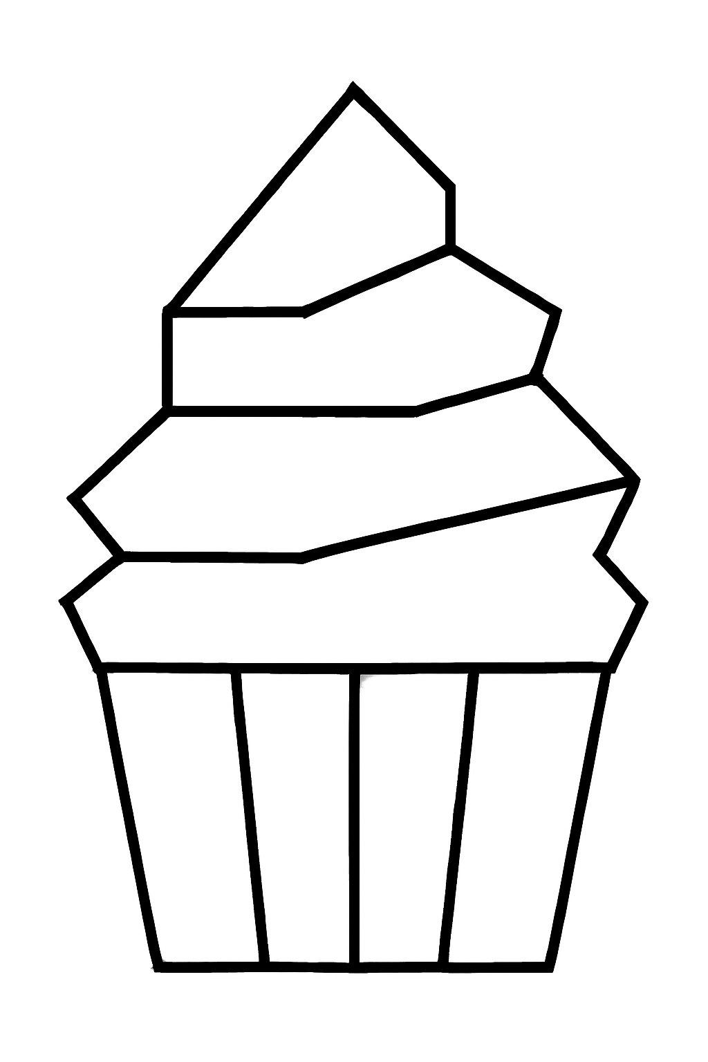 Cupcake geometric