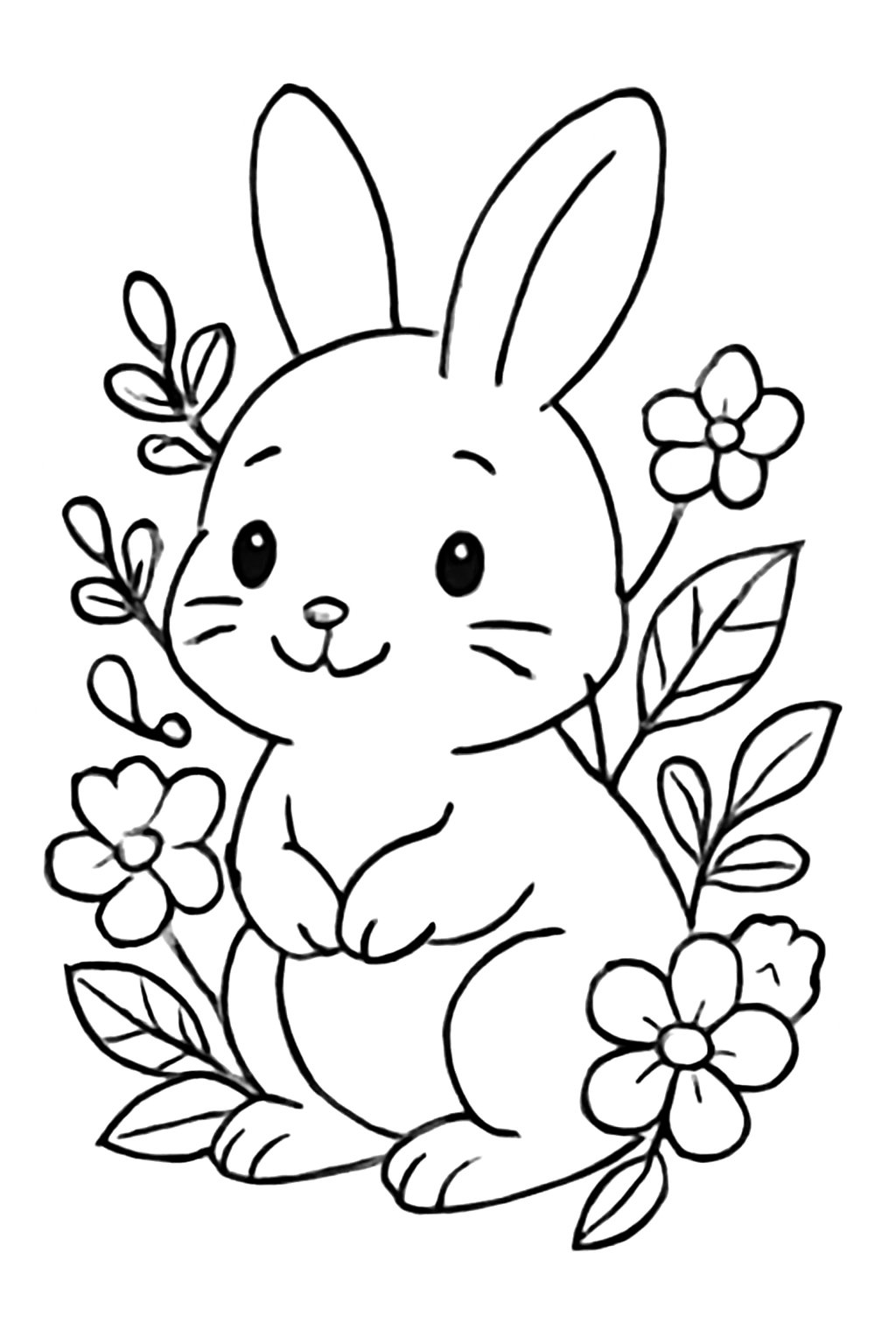 Tranh tô màu hình tô màu động vật cho bé 2025 