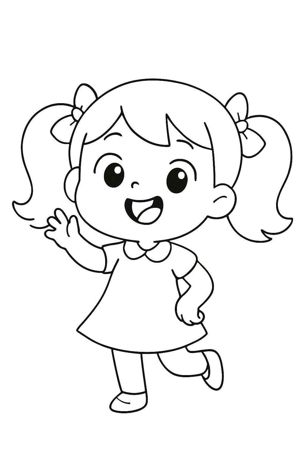 Tranh tô màu cho bé gái 10 tuổi 2025 – Hình tô màu PDF