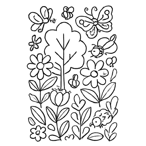 Tranh tô màu cho bé gái 10 tuổi 2025 – Hình tô màu PDF