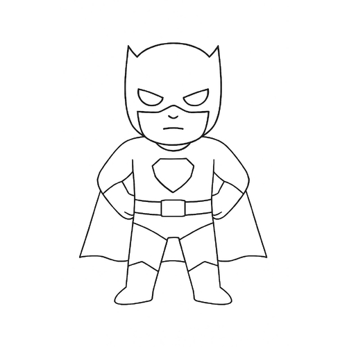 55+ Hình Tô màu Siêu nhân cho bé phát triển trí não 2025