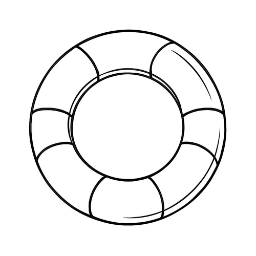 Tô màu phao bơi cho bé 2025 đẹp và dễ tải