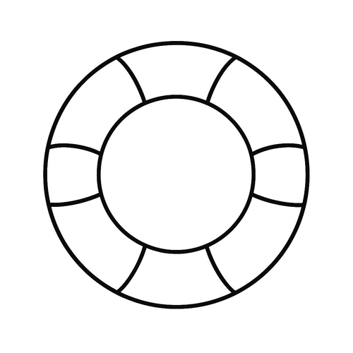 Tô màu phao bơi cho bé 2025 đẹp và dễ tải