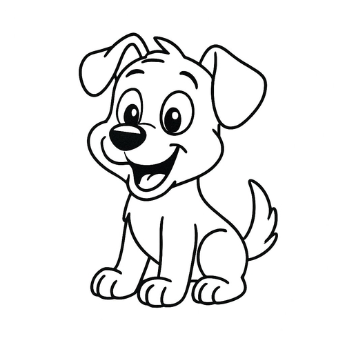 Hình ảnh con vật cho bé tô màu dễ thương 2025