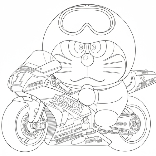 101+ Tranh tô màu Doremon nhiều phong cách kute dễ thương trẻ cực thích 2025