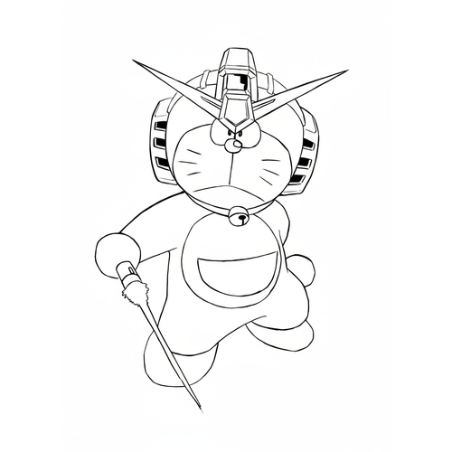 101+ Tranh tô màu Doremon nhiều phong cách kute dễ thương trẻ cực thích 2025