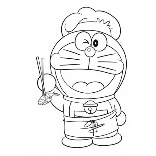 101+ Tranh tô màu Doremon nhiều phong cách kute dễ thương trẻ cực thích 2025