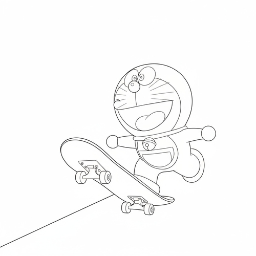 101+ Tranh tô màu Doremon nhiều phong cách kute dễ thương trẻ cực thích 2025