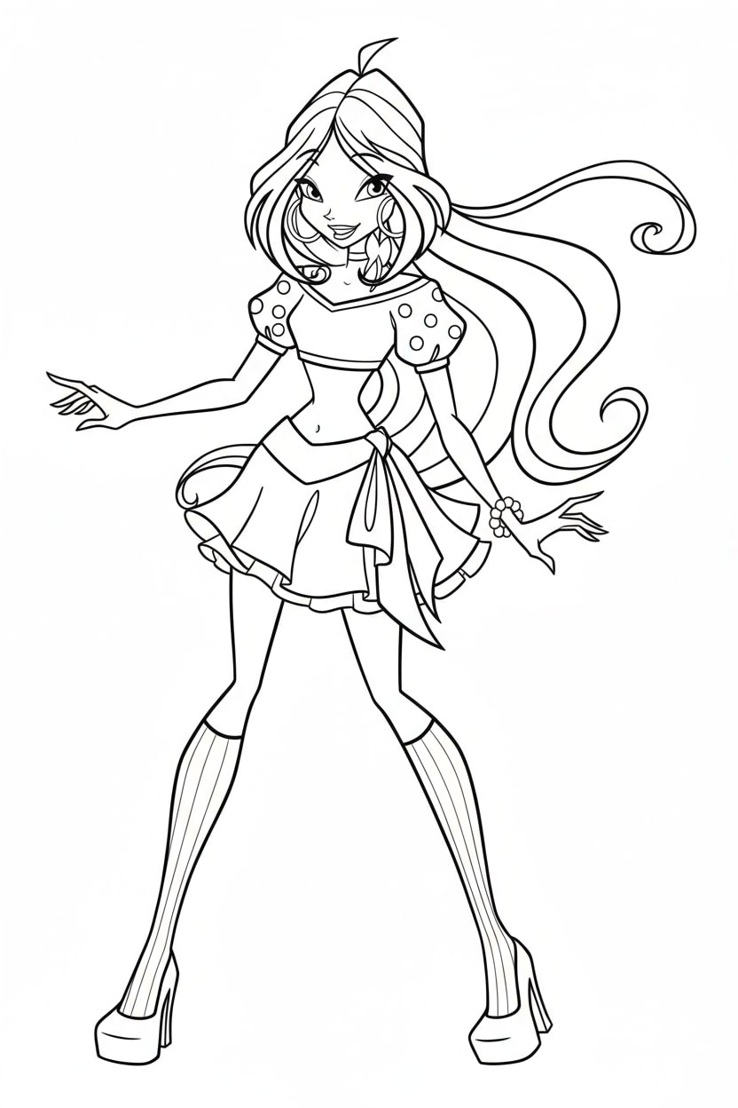 Winx Tecna cô gái công nghệ