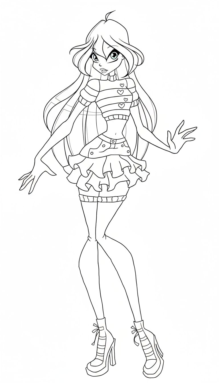 Winx Aisha năng lượng nước