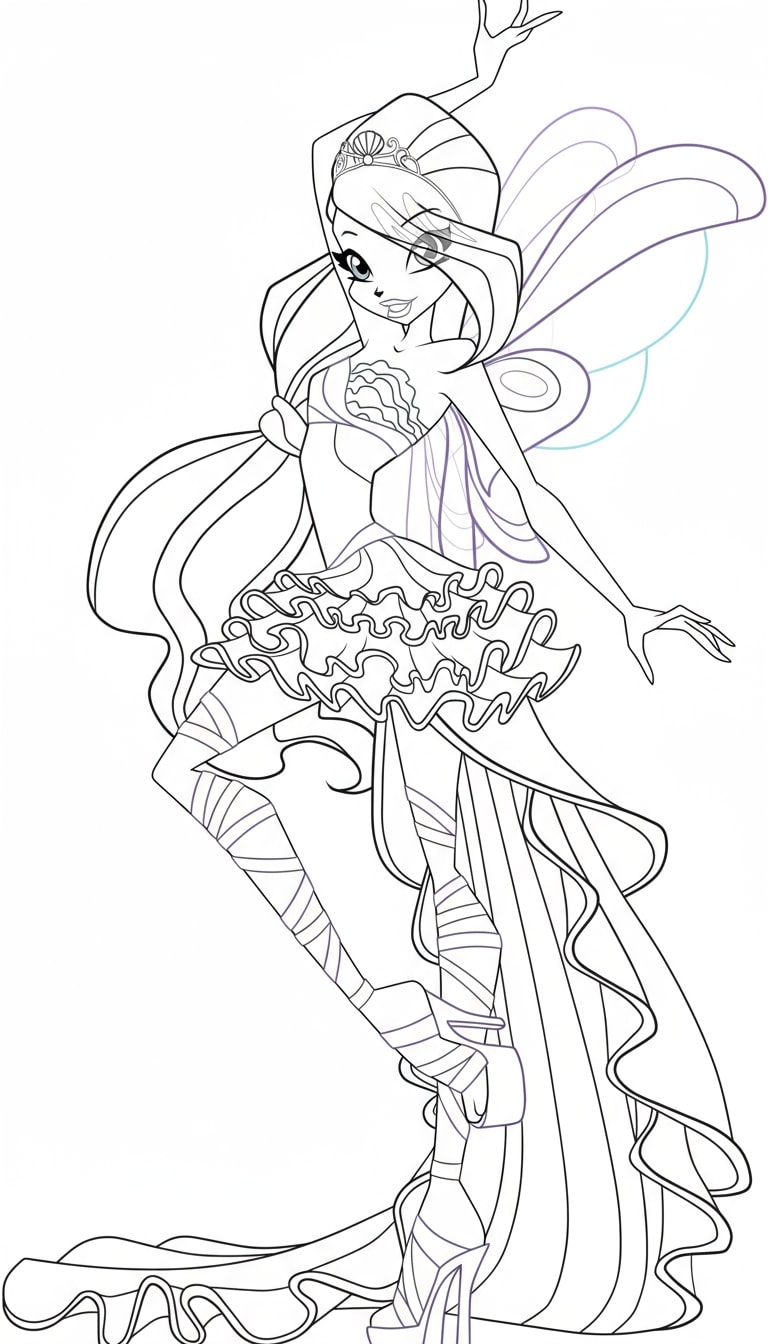 Winx Musa khiêu vũ phép thuật