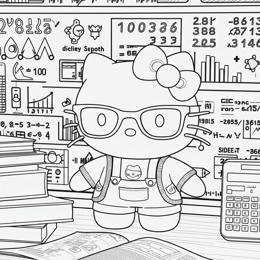 Hello Kitty trong phòng thí nghiệm