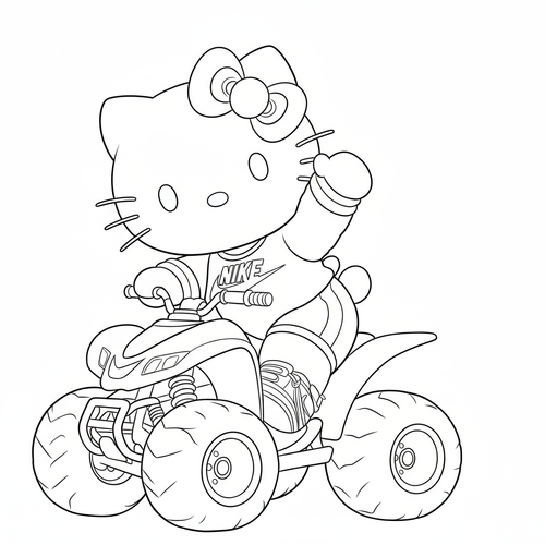 21+ Tranh Tô Màu Hello Kitty Đáng Yêu bé cực thích