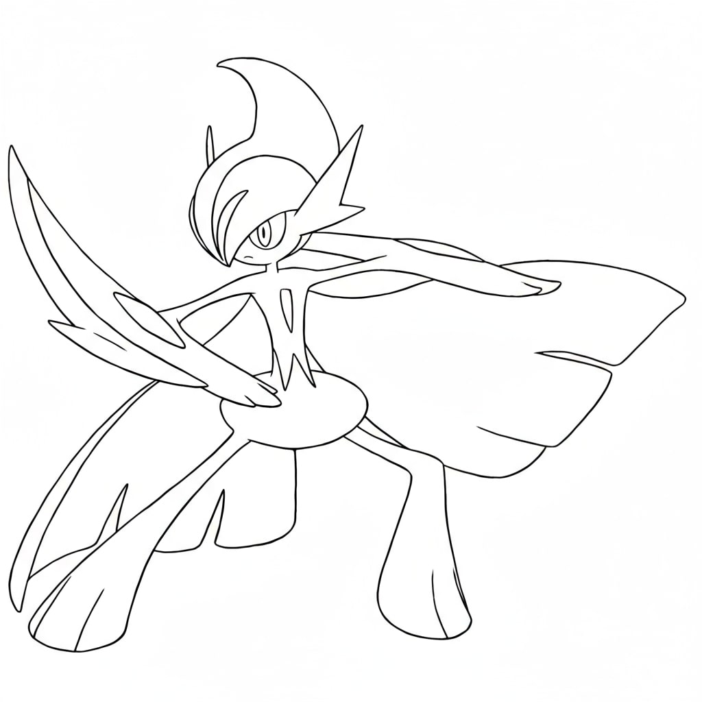 Mega Gallade – Hiệp sĩ Pokémon dũng mãnh