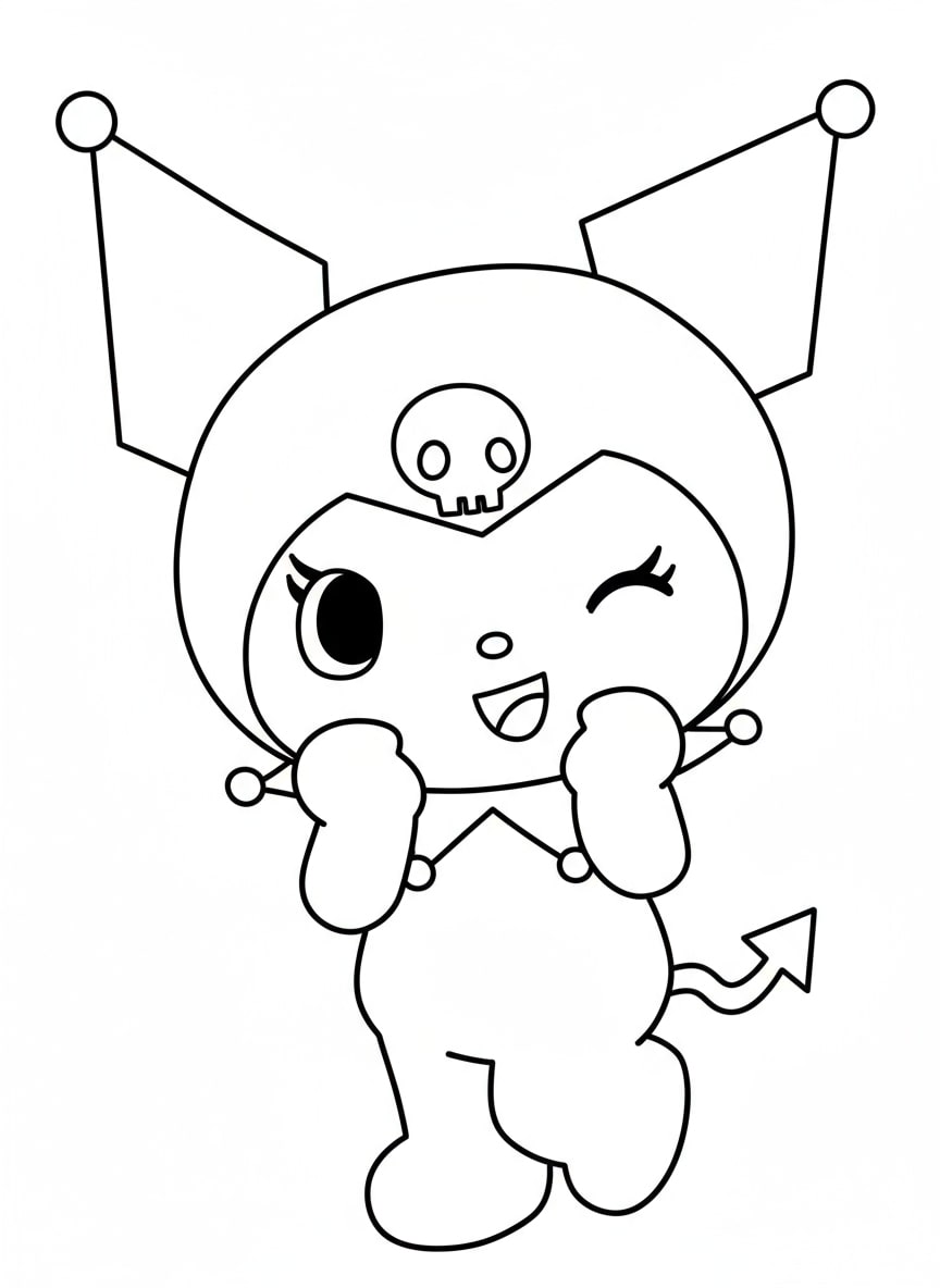 Kuromi hóa thân thiên thần nhỏ