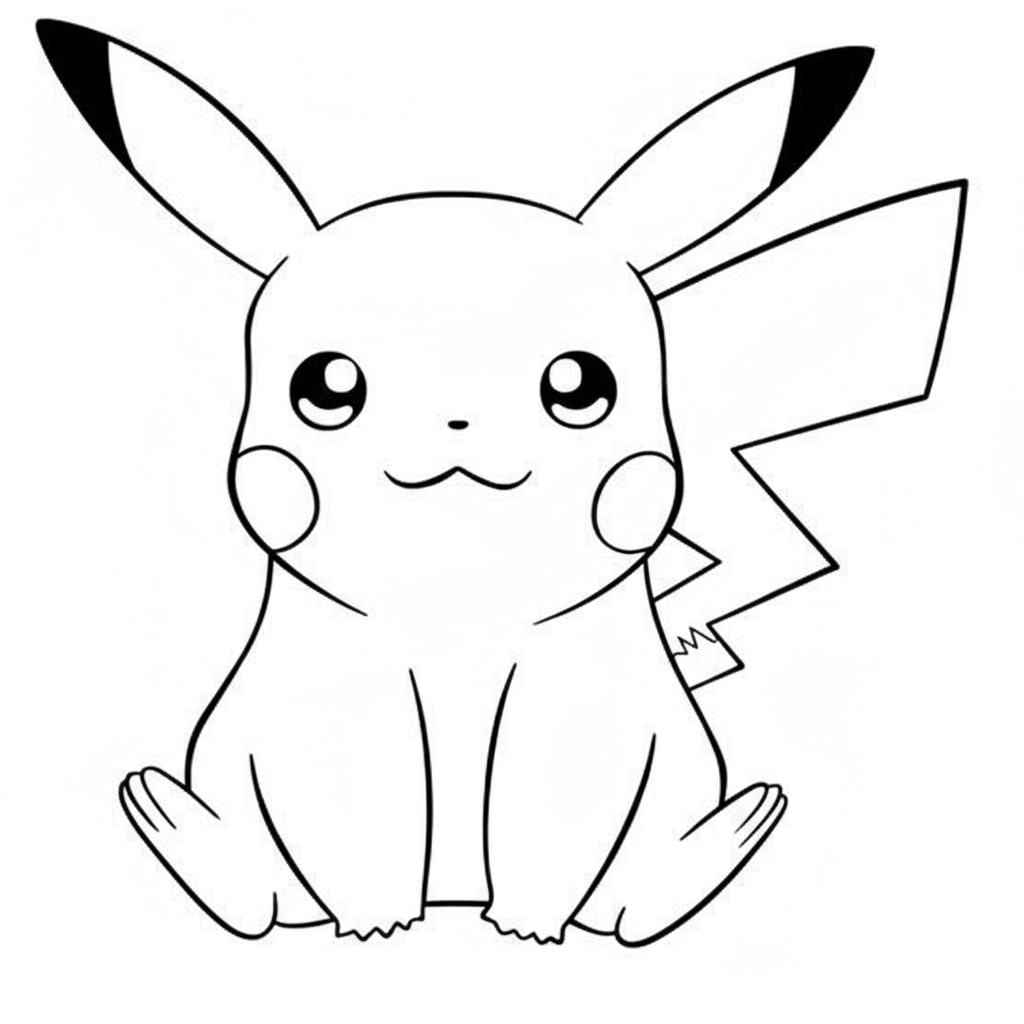 Tranh Tô Màu Pokemon Đẹp Nhất – Bộ Hình Tiến Hóa Mega, Huyền Thoại Cho Bé