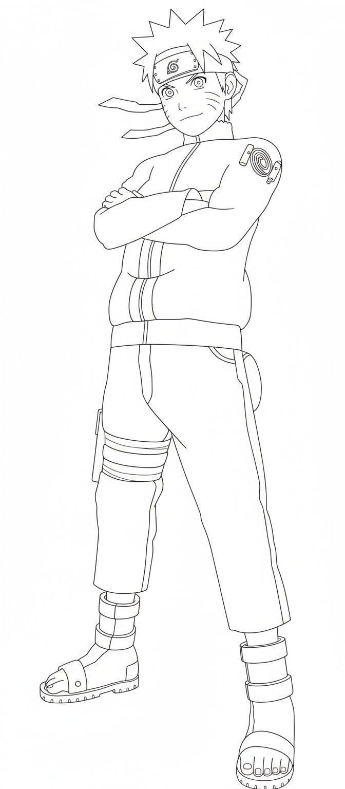 Naruto chuẩn bị tung chiêu Rasengan