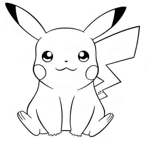 Tranh Tô Màu Pokemon Đẹp Nhất – Bộ Hình Tiến Hóa Mega, Huyền Thoại Cho Bé