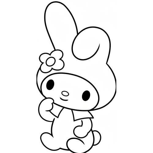 199+ Tranh Tô Màu My Melody 2025 cực Dễ Thương Cho Bé Gái