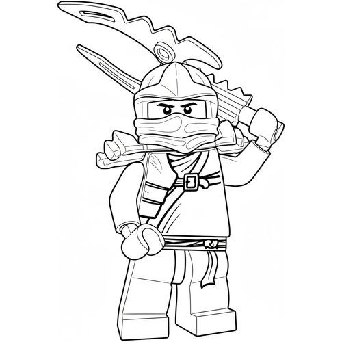 100+ Tranh Tô Màu Ninjago 2025 – Bộ Tranh Lego Ninja Đẹp Ngầu Cho Bé Trai Phiêu Lưu