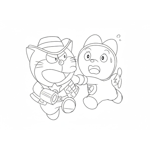 26+ Tranh Tô Màu Doremon Và Các Bạn – Bộ Hình Dễ Thương Cho Bé Học Tô