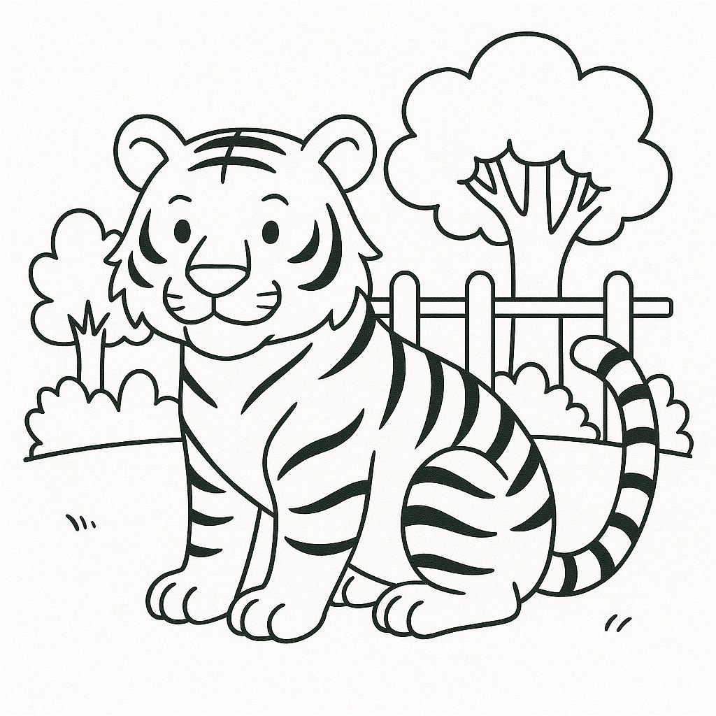 Hổ trong sở thú