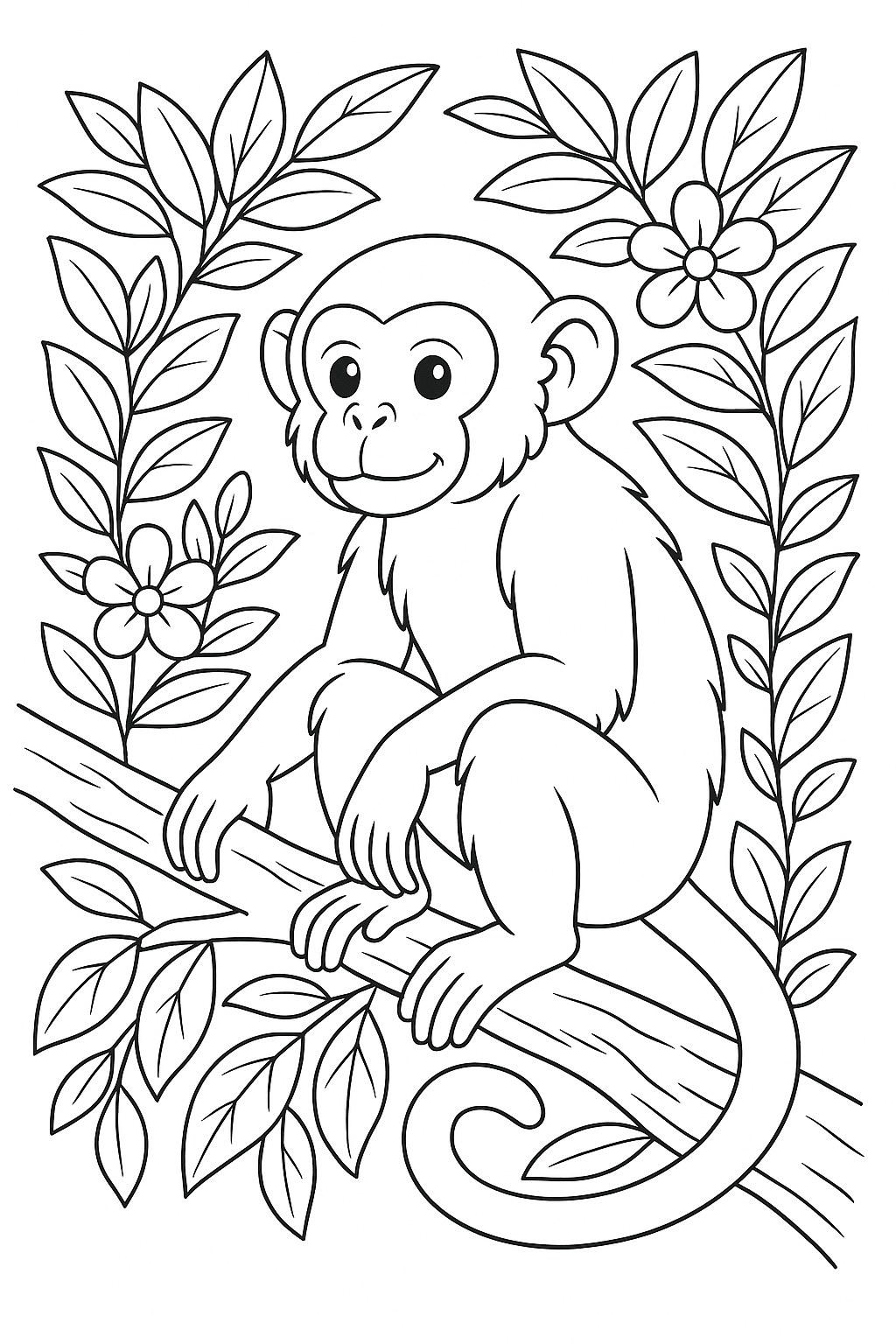 Khỉ rừng tự nhiên