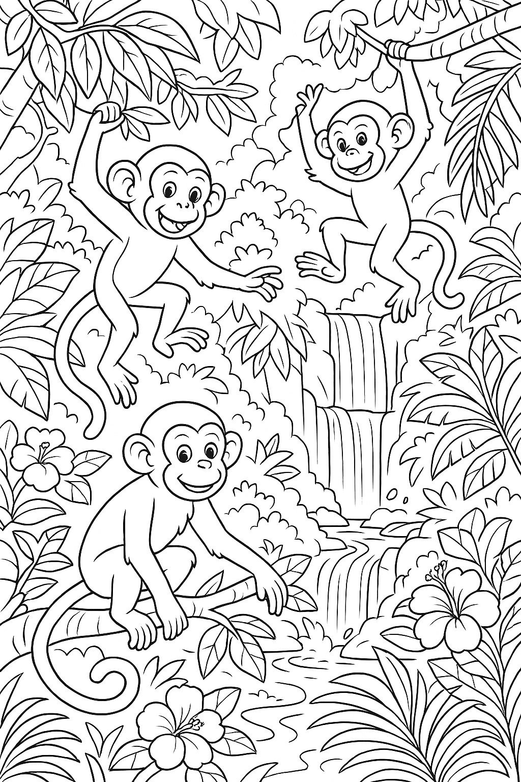 Bé Bún tô màu dễ thương cho bé sáng tạo 2025